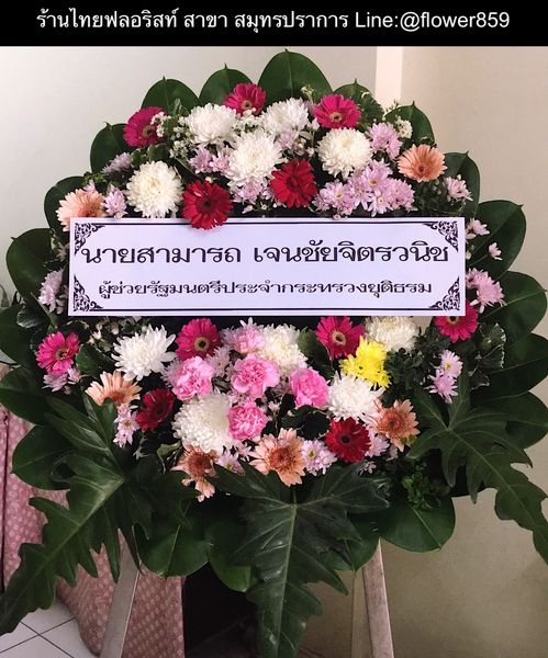 ร้านพวงหรีด สมุทรปราการ
ส่งพวงหรีดดอกไม้สด
〈 ตำบลปากน้ำ อำเภอเมือง สมุทรปราการ 〉